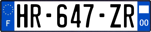 HR-647-ZR