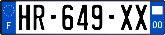 HR-649-XX