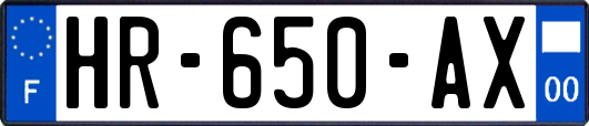 HR-650-AX