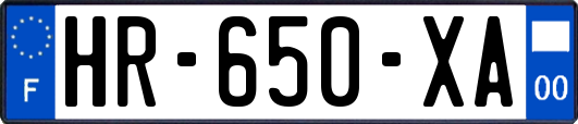 HR-650-XA