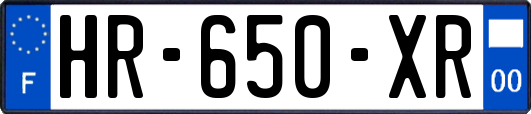 HR-650-XR
