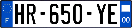 HR-650-YE