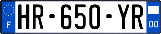 HR-650-YR