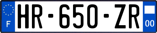 HR-650-ZR