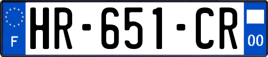 HR-651-CR
