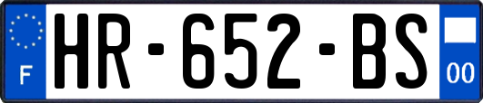 HR-652-BS