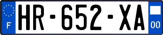 HR-652-XA