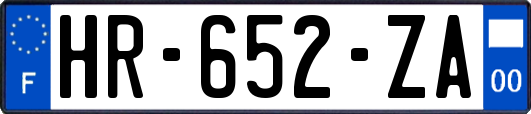 HR-652-ZA