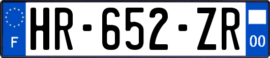 HR-652-ZR