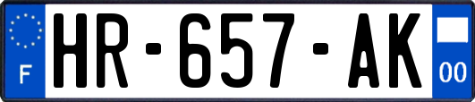 HR-657-AK