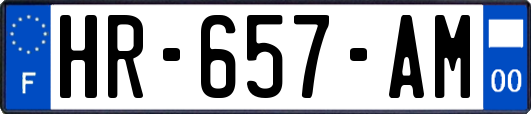 HR-657-AM