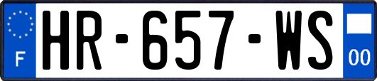 HR-657-WS