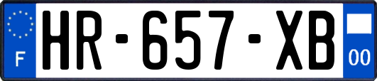 HR-657-XB