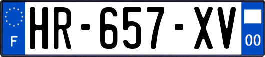 HR-657-XV