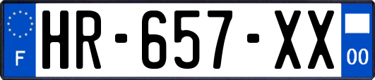 HR-657-XX