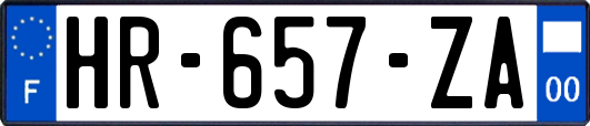 HR-657-ZA