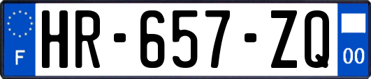 HR-657-ZQ
