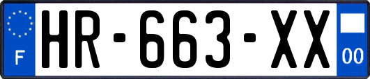 HR-663-XX