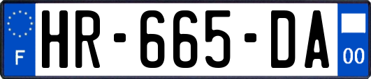 HR-665-DA