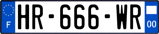 HR-666-WR