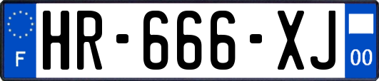 HR-666-XJ