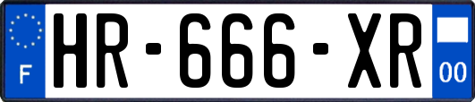 HR-666-XR