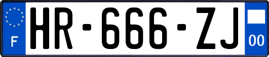 HR-666-ZJ
