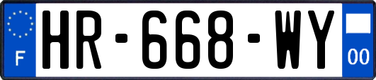 HR-668-WY