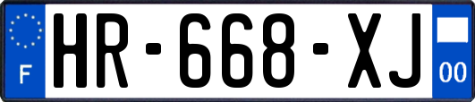 HR-668-XJ