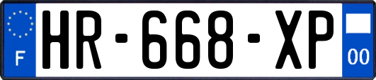 HR-668-XP