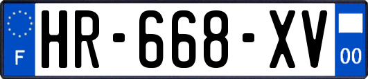 HR-668-XV