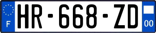 HR-668-ZD