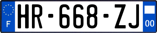 HR-668-ZJ