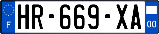HR-669-XA