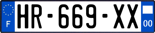 HR-669-XX
