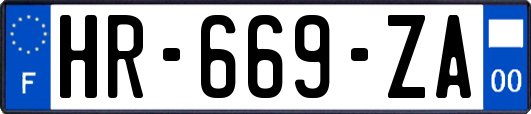 HR-669-ZA