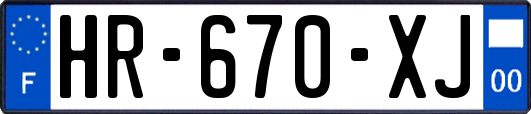 HR-670-XJ