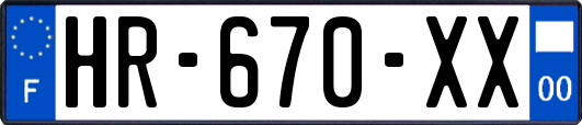 HR-670-XX