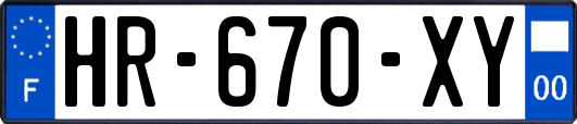 HR-670-XY