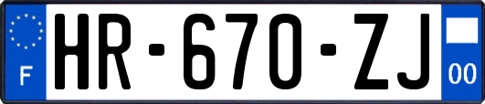 HR-670-ZJ