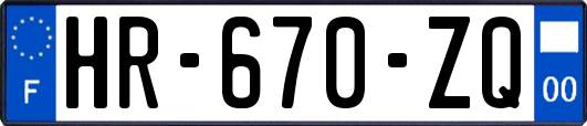 HR-670-ZQ
