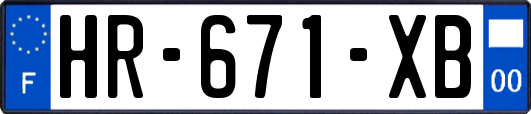 HR-671-XB