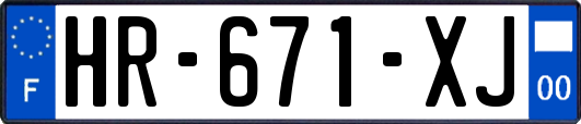 HR-671-XJ