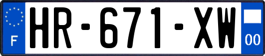 HR-671-XW