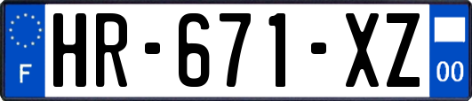 HR-671-XZ