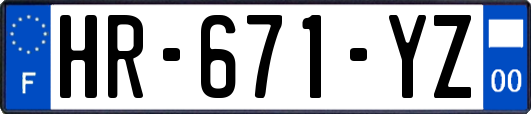 HR-671-YZ