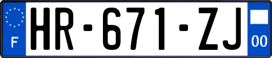 HR-671-ZJ