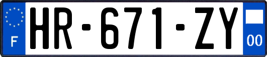 HR-671-ZY