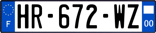 HR-672-WZ