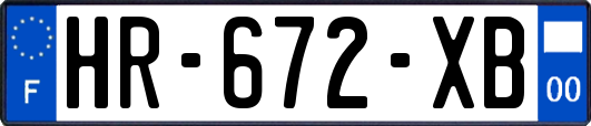 HR-672-XB